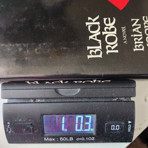 Black Robe By Brian Moore 1985 First Edition Hardcover Novel - Picture 14 of 14